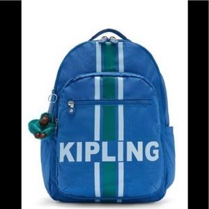 NWT- Kipling Seoul 15 inch backpack- artistic blue
